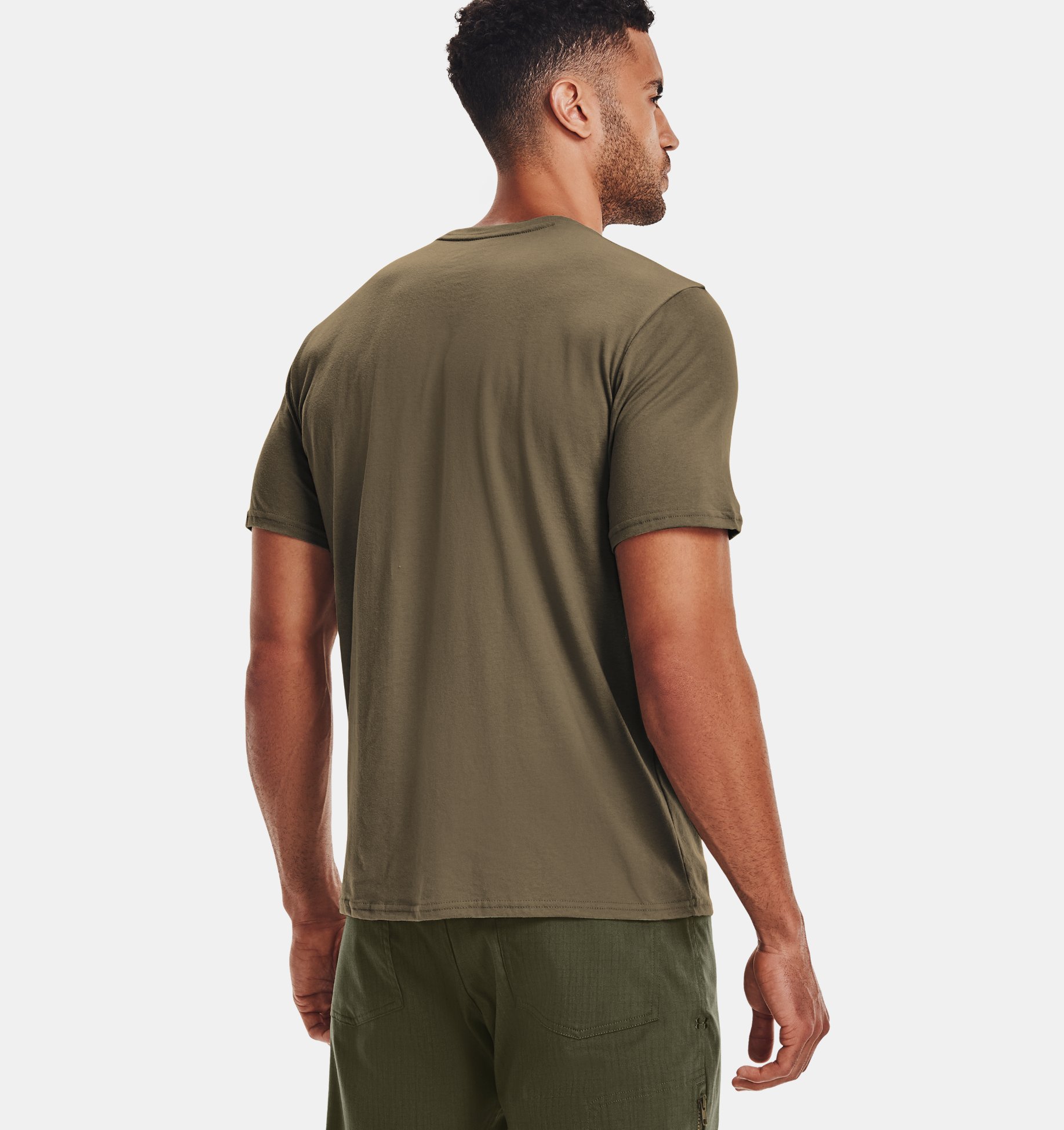 Under Armour Men Charged Cotton Tactical Short Sleeve T-Shirt